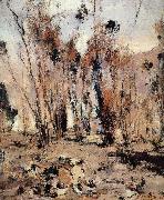 Nikolay Fechin Landscape of New Mexico oil painting